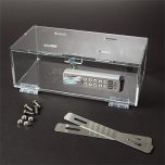 Hinged-Door Locking Refrigerator Box Small  Keyless Entry Digital Lock