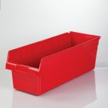 Store-Max 8 Inch High Bin, 8x8x24 - Clear