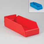 Corrugated Plastic Shelf Caddies - Blue, 19824