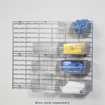Wire Louvered Bin Panel, 36x30