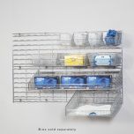Wire Louvered Bin Panel, 48x30
