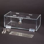 Hinged-Door Locking Refrigerator Box, Small, Single-Lock