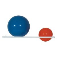 MJM Therapy Ball Rack - PVC Wall Mount
