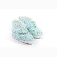CareActive EBF1-4-BFL Ladies EdemaBoot-Extra Large-Blue Floral