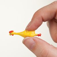 Itty Bitty Rubber Chickens