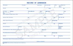 Record Of Admission Card