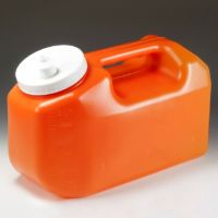 24 Hour Urine Specimen Collection Container 11-1/2 X 16 X 24-1/2 cm Polyethylene 3,000 mL (101 oz.) Screw Cap Unprinted NonSterile