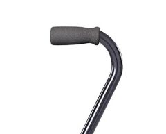 Hand Grip for Quad Cane Grey Offset Cane, Gray
