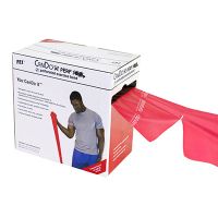 Cando Exercise Band Red Light 100 Yard Dispenser Box