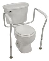 Toilet Safety Rail Jobar International White Steel1055983EA
