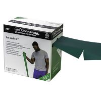 Cando No Latex Exercise Band Green Medium 100yd Dspnser Box