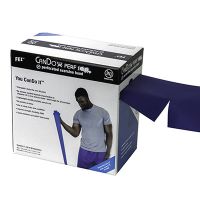Cando No Latex Exercise Band Blue Heavy 100yd Dispenser Box