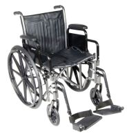 Lightweight Wheelchair  Dual Axle Desk Length Arm-1065276