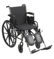 Lightweight Wheelchair  Dual Axle Desk Length Arm Flip-1065283