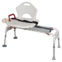 Bath Transfer Bench drive 21 to 25 Inch Height Range 300 lbs-1081585