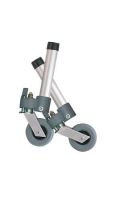 Comb. Swivel/Fixed Wheels 3" w/Lock and Rear Glides