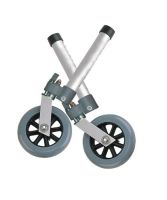 Comb. Swivel/Fixed Wheels 5" w/Lock & Rear Glides