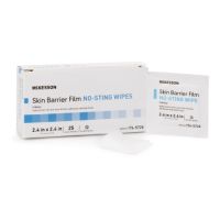 Skin Barrier Wipe  No Sting 75 to 100% Strength Hexamethyldisiloxane Individual Packet Sterile