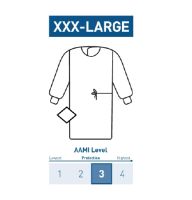 Non-Reinforced Surgical Gown with Towel  Adult 3X-Large-1104455PK
