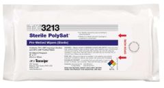 PolySat Surface Disinfectant Cleaner Premoistened Cleanroom Wipe 50 Count Soft Pack Disposable Alcohol Scent Sterile 1152754