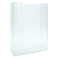Acrylic Glove Box Holder Triple Each
