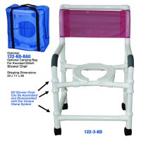 NEW Knocked Down shower chair 22" internal width