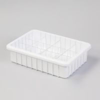 Drawer Organizing Tray with Dividers, 15x3.5x11