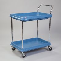 Metro  Deep Ledge Utility Cart, 2-Shelf