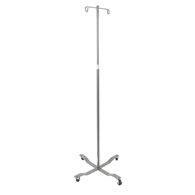 Drive Medical Economy Removable Top I. V. Pole-4 Hook Top-Chrome