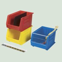 Stack-Tote Bin, 11x10x18 - Blue