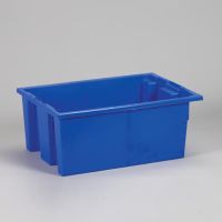 Budget Tote, 19.5x8x13.5, Blue