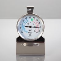 Stainless Steel Refrigerator-Freezer Thermometer, Dry Storage