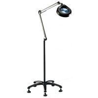 Luxo KFM-5D Black Top w/Black Caster/Glider Stand
