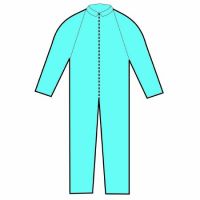 Coverall X-Large Blue Disposable NonSterile
