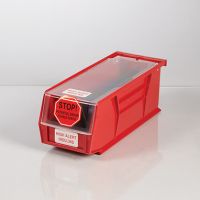 High Alert Insulin Bin - 1401 Red