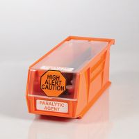High Alert Paralytic Bin - 1401 Orange