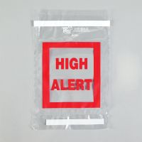 High Alert Tamper-Indicating Bags, 6 x 8