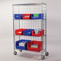 Three Sided Enclosed Cart 