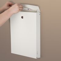 Slim Wall Drop Box, 1 Lock