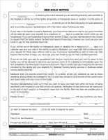 Bed Hold Notice