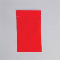 Zipper Bags, 4x6, Red
