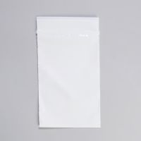 Zipper Bags, 4x6, White
