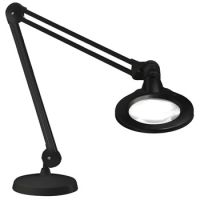 KFM LED Magnifier, 30" Arm, 5D, Weighted Base