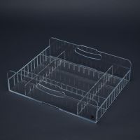 Shelf Tray with Dividers, Small