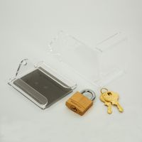Lockable Thermostat Cover for Locking Refrigerator Freezer.