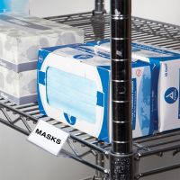 Angled Label Holders