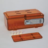 Amber Rugged Refrigerator Box, Keyless Entry Digital Lock
