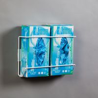 Double Wire Glove Box Holder Vertical 