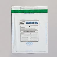 Patient's Medicine Inventory Bags, 12 x 14, White, pack