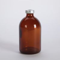 Sterile Empty Vials, Amber, 100mL